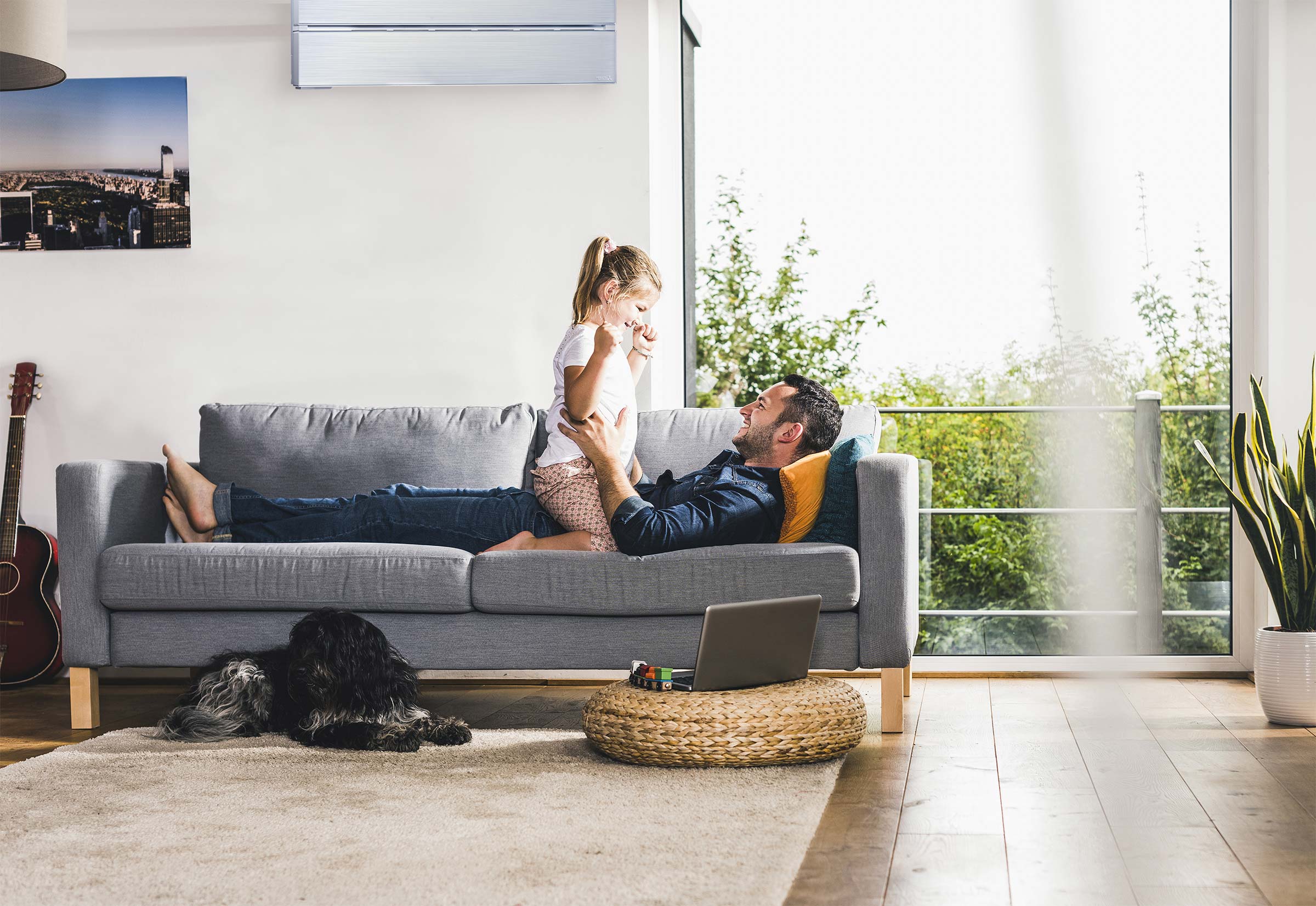 Mitsubishi -ilmalämpöpumppujen valtuutettu asentaja ja huoltaja.